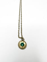 Load image into Gallery viewer, Bullet Primer Necklace - Emerald