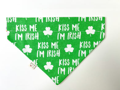 Kiss Me I'm Irish - Dog Bandana
