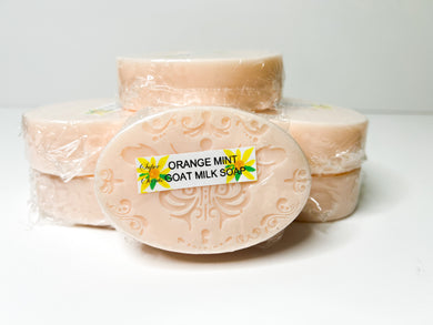 Orange Mint Goat Milk Soap - 3.5oz