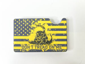Don't Tread On Me RIFD Wallet with Money Clip