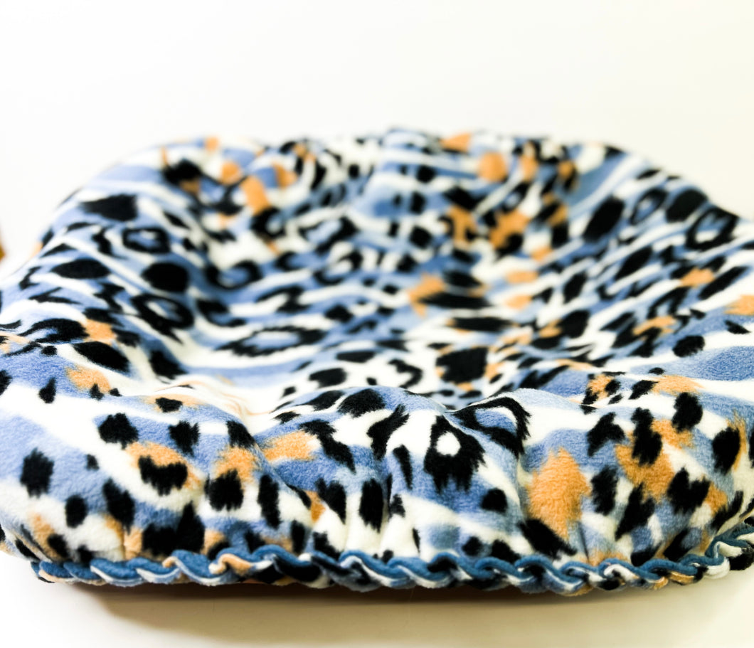 Pet Bed Cover - Blue Leopard - 19