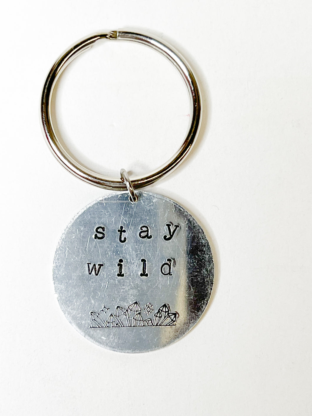 Stay Wild - Crystals - Key Chain