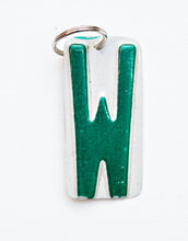 Load image into Gallery viewer, LETTER W KEY CHAIN - Unique Pl8z